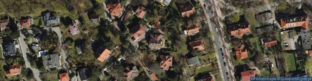 Zdjęcie satelitarne Autorska Pracownia Architektoniczna Sikorska Lew Krystyna