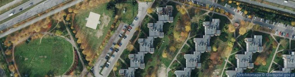 Zdjęcie satelitarne Autorska Pracownia Architektoniczna