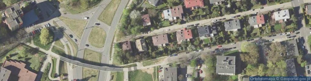 Zdjęcie satelitarne Autorskie Biuro Architektoniczne