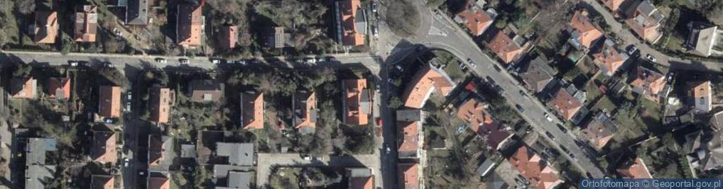 Zdjęcie satelitarne Autorskie Laboratorium Architektury Latour A A Latour ST