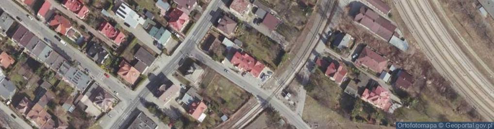 Zdjęcie satelitarne Autorskie Studio Architektury w Strzyżowie