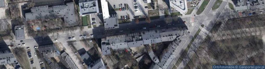 Zdjęcie satelitarne BioArt Architektura Krajobrazu Łódź