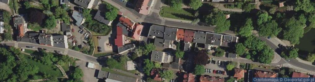 Zdjęcie satelitarne Biuro Architektoniczne Baza Architekt Bartłomiej Zachar