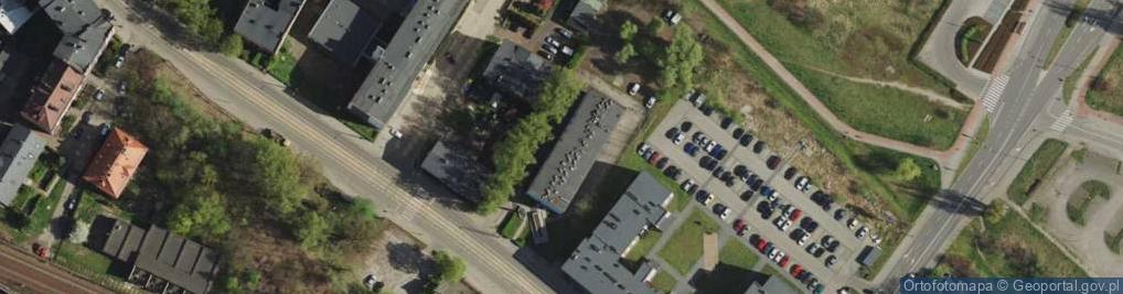 Zdjęcie satelitarne Biuro Architektoniczne Moska i Rachuba Leszek Moska Mariusz Rachuba