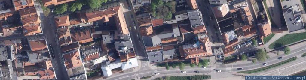 Zdjęcie satelitarne Biuro Projektów Architektury Area Ryczek Marek