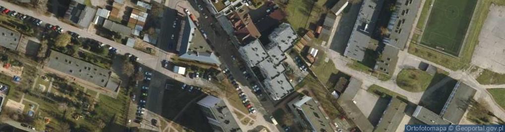 Zdjęcie satelitarne Biuro Usług Projektowych MGR Inż Arch