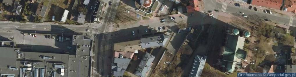Zdjęcie satelitarne Bożena Krystyna Kosieradzka Autorska Pracownia Architektury K2