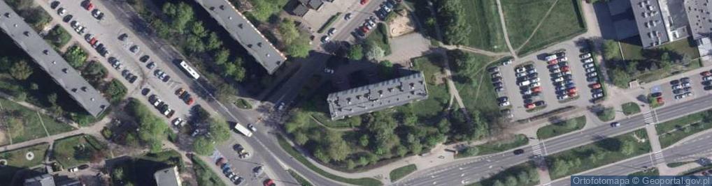 Zdjęcie satelitarne ComProjekt Biuro Architektoniczne Cezary Owczarek