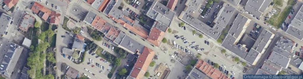 Zdjęcie satelitarne Daniel Olszewski Autorska Pracownia Architektury