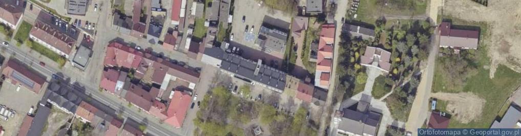 Zdjęcie satelitarne Dariusz Wawrzak - Biuro Projektów i Obsługi Inwestycji PROINBUD