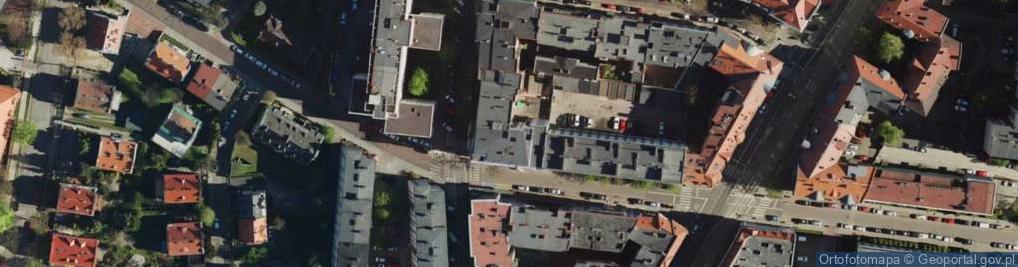 Zdjęcie satelitarne DK Pracownia Architektoniczna Dominik Kapłanek