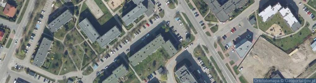 Zdjęcie satelitarne DL Pracownia Architektoniczna Lucja Laszuk