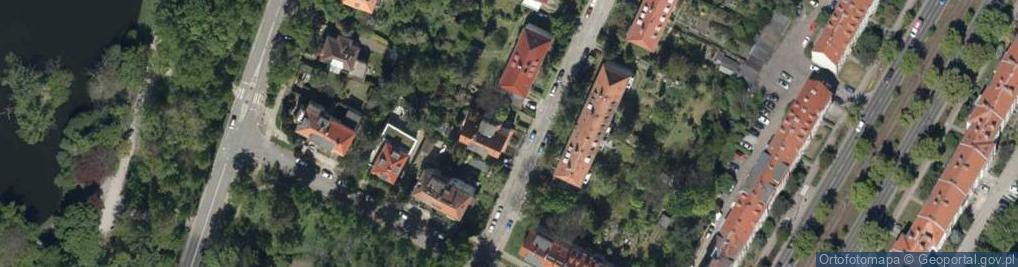 Zdjęcie satelitarne Dorożyńscy Pracownia Architektury Artur Dorożyński