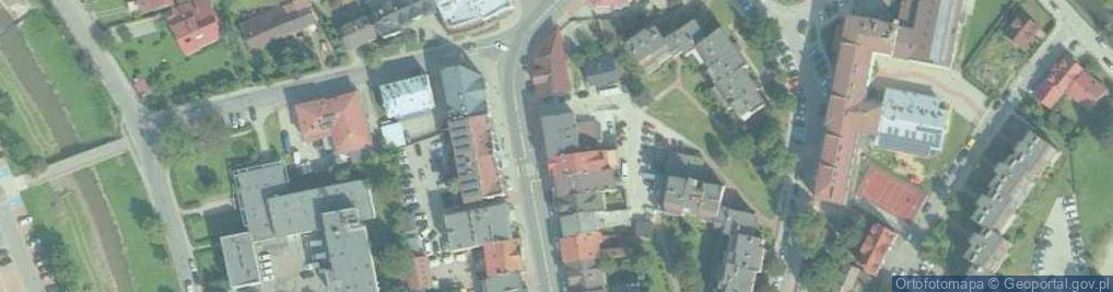 Zdjęcie satelitarne Em-Architekt Architektoniczna Pracownia Autorska E.H.S., Mirosław Stochel, MJM
