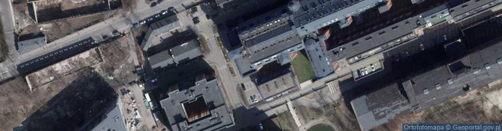 Zdjęcie satelitarne Ewa Ałaszewska Apaga Autorska Pracownia Architektury