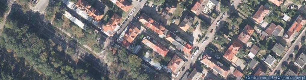 Zdjęcie satelitarne Fa 7 Pracownia Architektonicznabartosz Fąfara