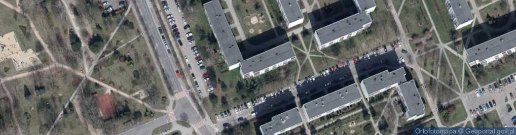 Zdjęcie satelitarne Fomu Architektura Pracownia Projektowa Joanna Kuydowicz