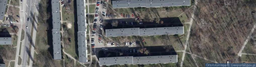 Zdjęcie satelitarne Gard - Pracownia Urbanistyczno-Architektoniczna - MGR Inż. Arch.