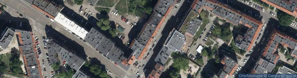 Zdjęcie satelitarne Greg Architekci Pracownia Projektowa Grzegorz Górka