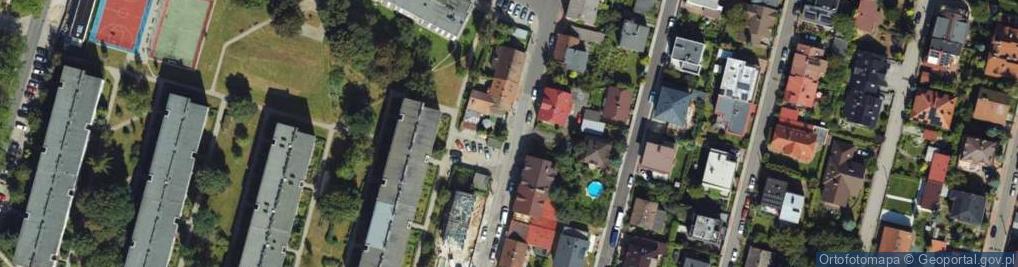 Zdjęcie satelitarne Hana Design Kraków - projektowanie przestrzeni biznesowych