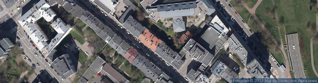 Zdjęcie satelitarne IDEA OGRÓD Studio Architektury Krajobrazu