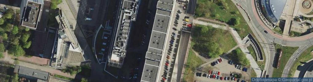 Zdjęcie satelitarne Instalsan. Biuro projektowe instalacji sanitarnych. HVAC