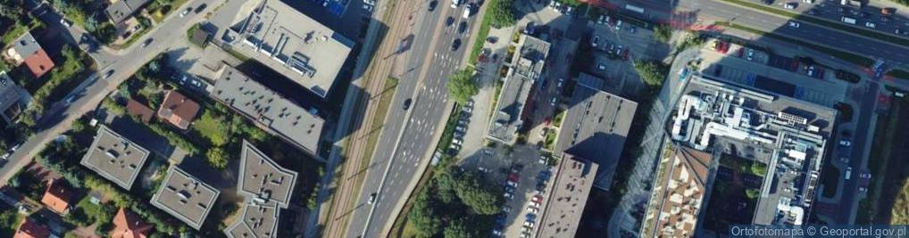 Zdjęcie satelitarne Intellio Designers - projektowanie wnętrz Kraków