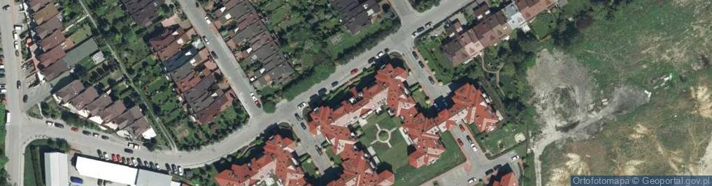 Zdjęcie satelitarne Jacek Serczyk JS Architekt-Biuro Architektoniczne