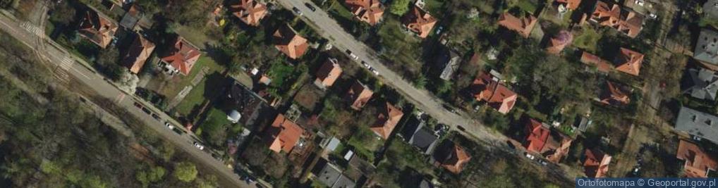 Zdjęcie satelitarne Jarosław Wroński Architekt Asw Architekci