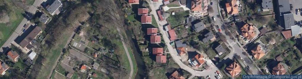 Zdjęcie satelitarne Jta - Jakub Tomiczek Architekt Autorska Pracownia Architektury