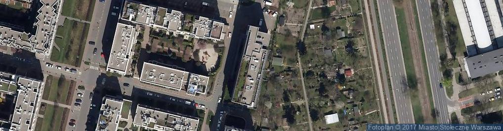 Zdjęcie satelitarne Konrad Waligóra Architekt