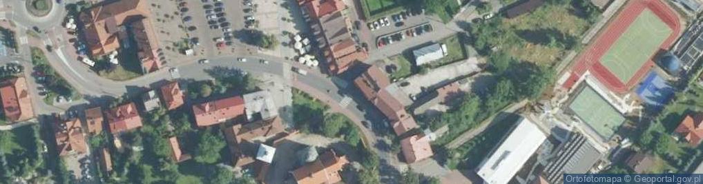 Zdjęcie satelitarne Kopuła+ Biuro Projektowe oddział Niepołomice
