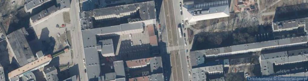 Zdjęcie satelitarne M i A Architekci S C Małgorzata Zdzieńkowska Agnieszka Kierys Cz