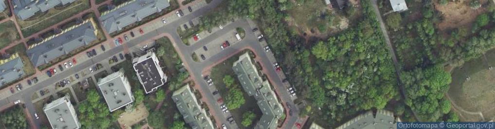 Zdjęcie satelitarne M Projekt Biuro Architektoniczne