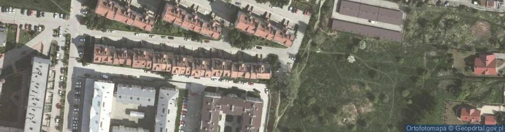 Zdjęcie satelitarne Magdalena Majczak Architekt Ma.MM Studio Projektowe