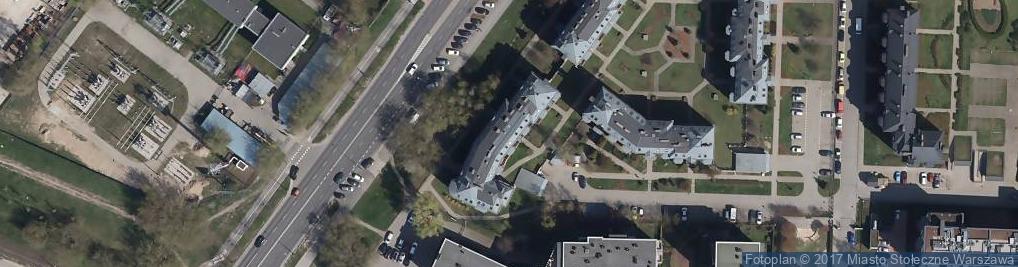 Zdjęcie satelitarne MAKOLA PROJEKT Architektura Wnętrz