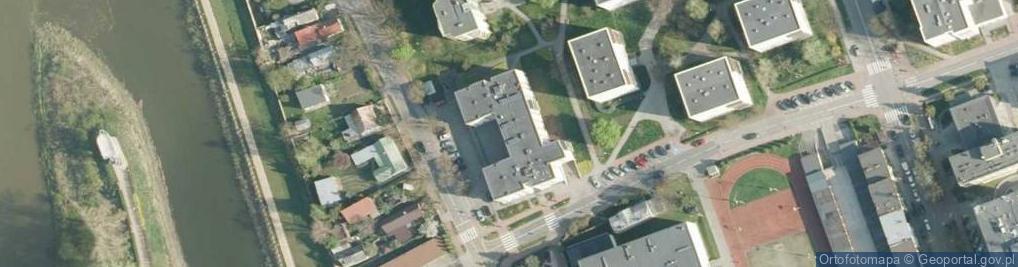 Zdjęcie satelitarne Marka Pracownia Architektoniczna