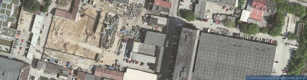 Zdjęcie satelitarne Mateusz Napora Ab Ovo Pracownia Architektury Krajobrazu i Architektury Wnętrz