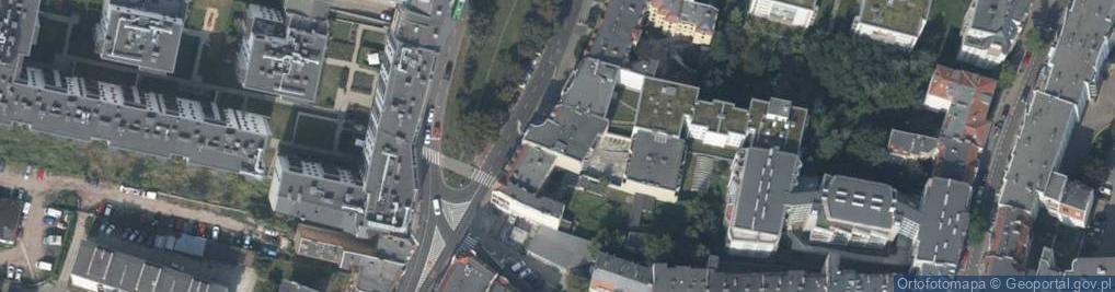 Zdjęcie satelitarne MD Architects Marcin Drzewinski