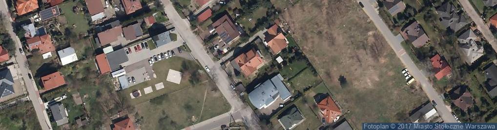 Zdjęcie satelitarne MG Projekt Pracownia Architektoniczna