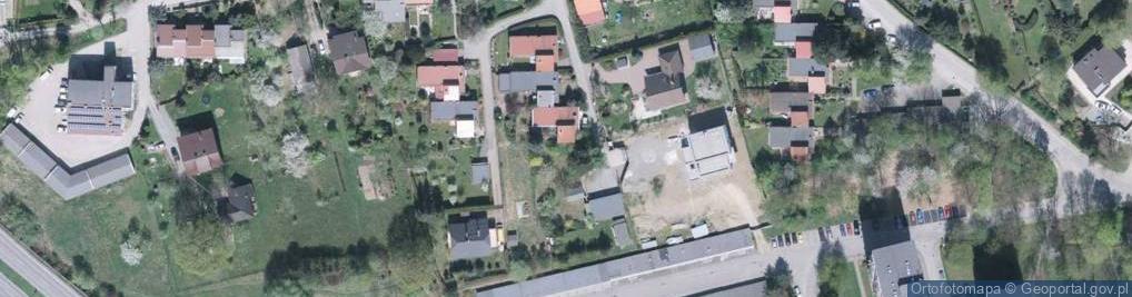 Zdjęcie satelitarne MGR Inż Arch Archoss Interbau Autorska Pracownia Architektoniczna