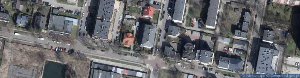 Zdjęcie satelitarne MPF Pracownia Architektury