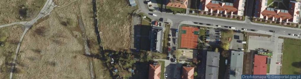 Zdjęcie satelitarne N Architektura Pracownia Projektowa Bartłomiej Nazdrowicz