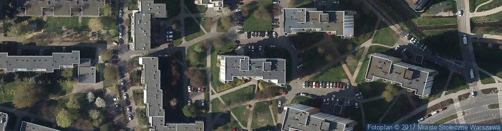 Zdjęcie satelitarne Orzechowski Studio Architeltoniczne