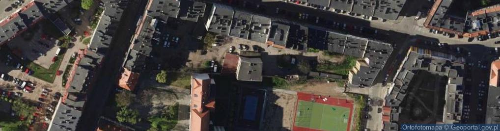 Zdjęcie satelitarne Paweł Głowacki Projektowanie Architektury