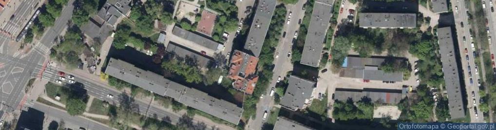 Zdjęcie satelitarne Piotr Błoniewski Warsztat Architektury