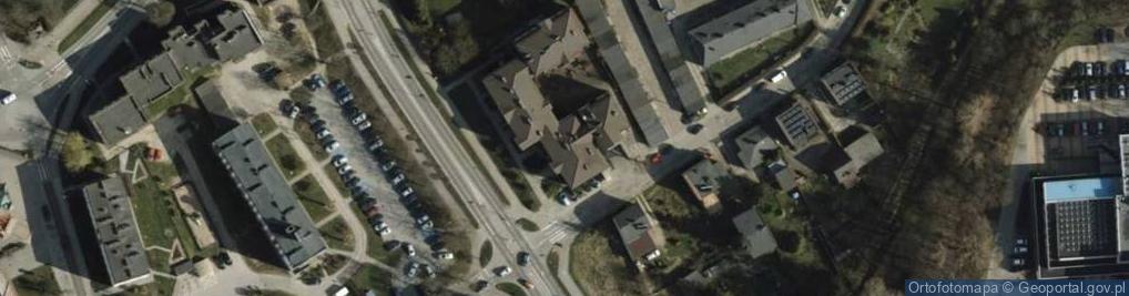Zdjęcie satelitarne Polanz-Dom Projektowanie i inwestycje domów Kowalewski R.