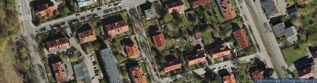 Zdjęcie satelitarne Pracownia Architektoniczna 3 A Studio Jan Raniszewski /Wspólnik Spółki Cywilnej