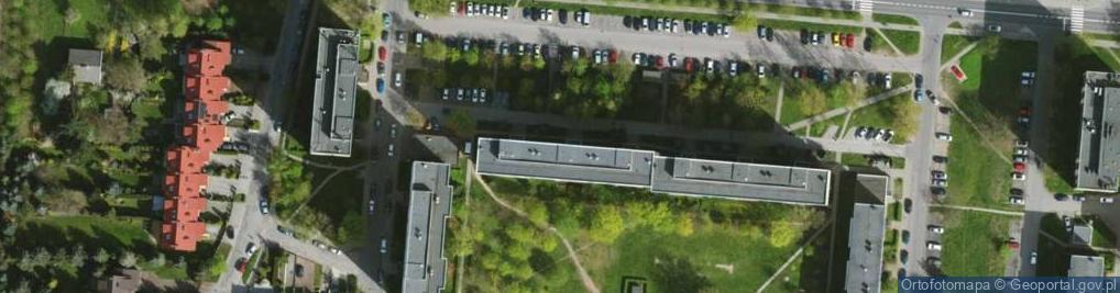 Zdjęcie satelitarne Pracownia Architektoniczna 3F Łukasz Wilczyński