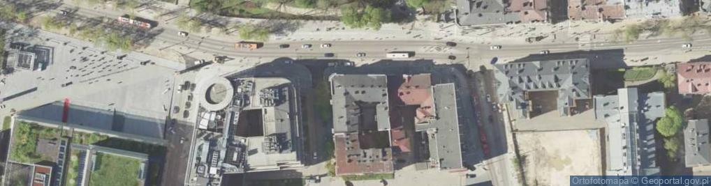 Zdjęcie satelitarne Pracownia Architektoniczna Korszeń i Plewa